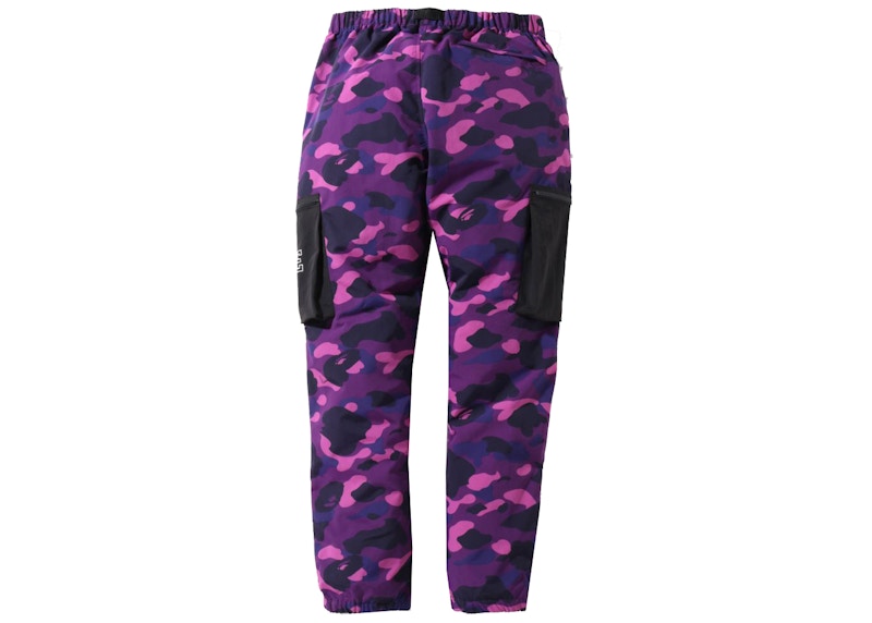 BAPE Color Camo Military Pants Purple