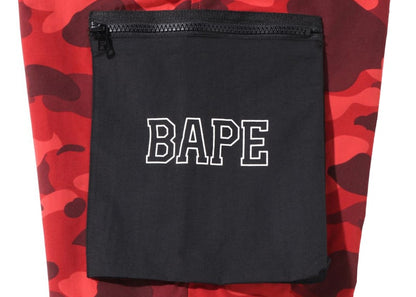 BAPE Color Camo Military Pants Red