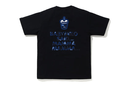 BAPE Color Camo Milo Juice Summer T-shirt Black/Blue