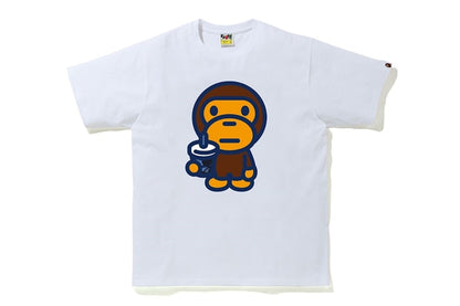 BAPE Color Camo Milo Juice Summer T-shirt White/Blue