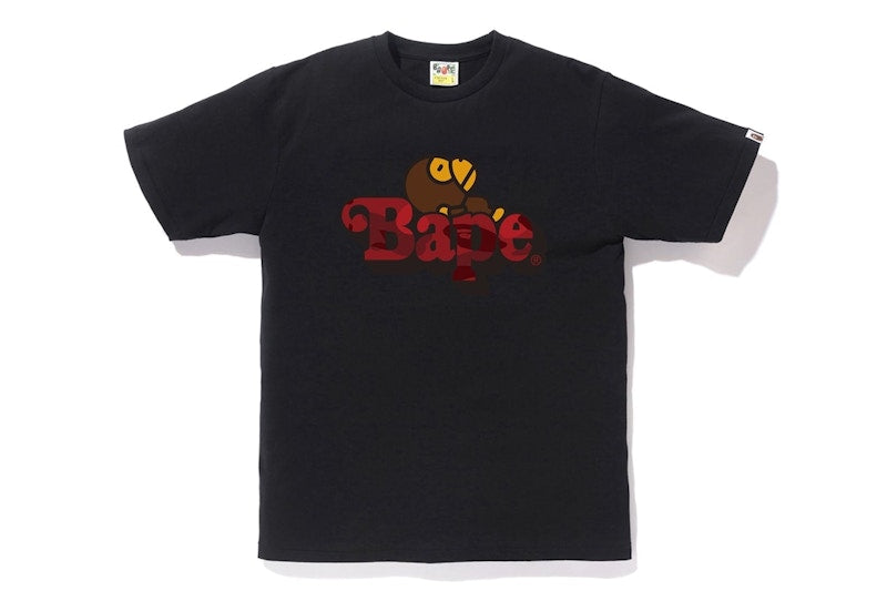 BAPE Color Camo Milo On Bape Tee Black/Red