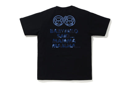 BAPE Color Camo Milo Watermelon Summer T-shirt Black/Blue