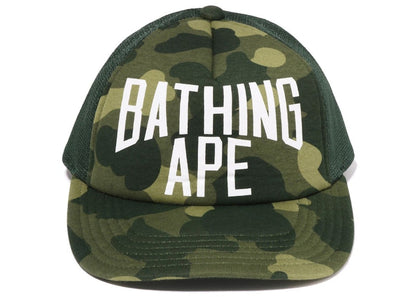 BAPE Color Camo Nyc Logo Mesh Cap (FW22) Green