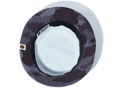 BAPE Color Camo One Point Bucket Hat Burgundy
