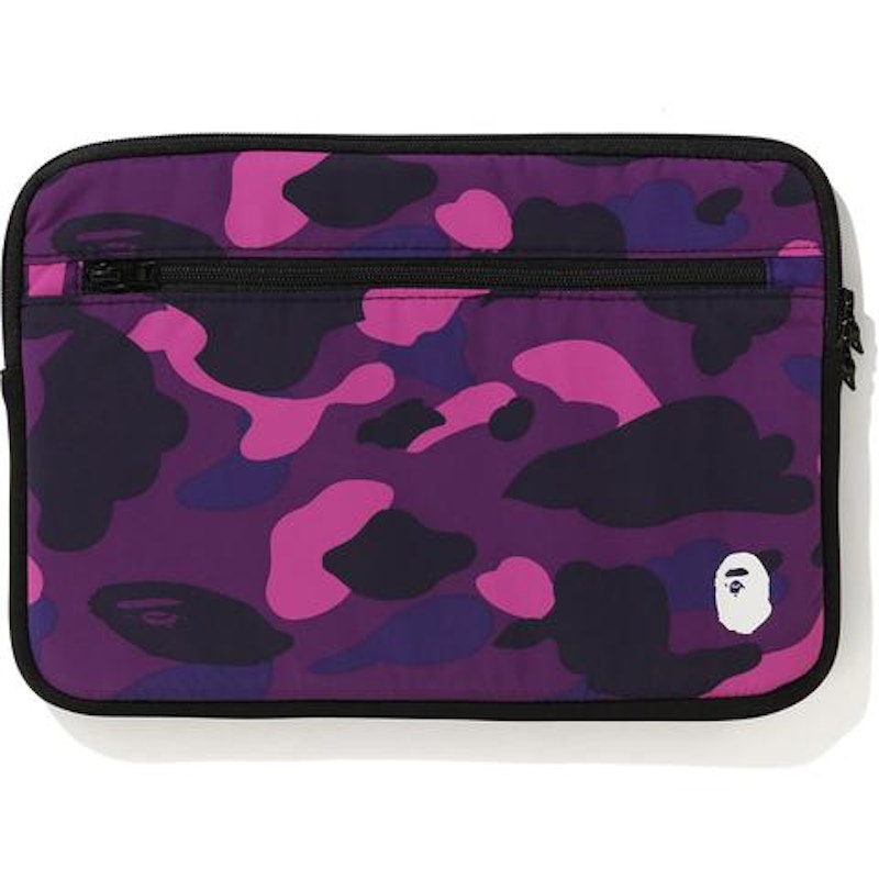 BAPE Color Camo PC Case 13in Purple