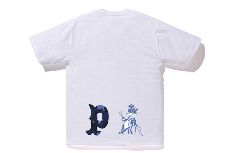 BAPE Color Camo Panda Tee White/Blue