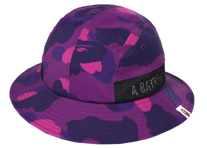 BAPE Color Camo Panel Hat Purple