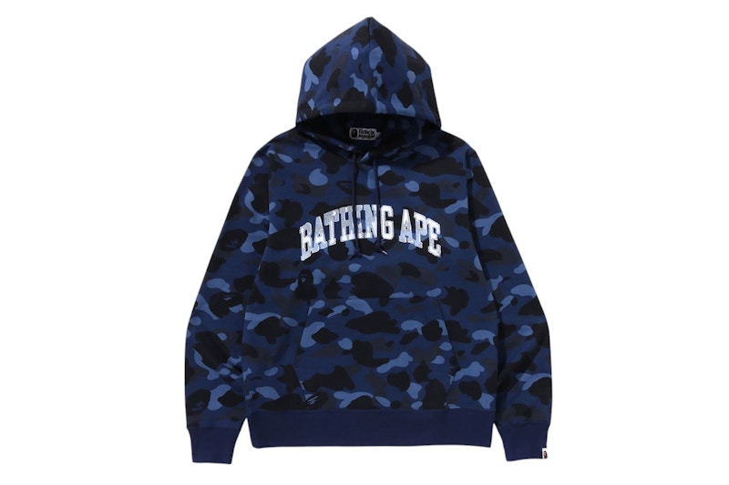 BAPE Color Camo Pullover Hoodie (SS25) Navy