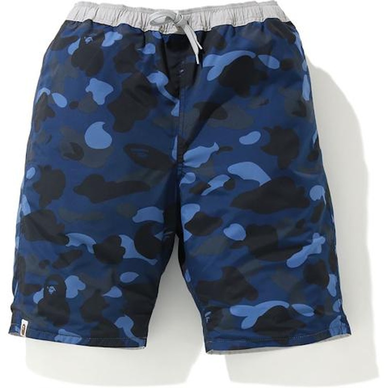 BAPE Color Camo Reversible Shorts (FW20) Grey
