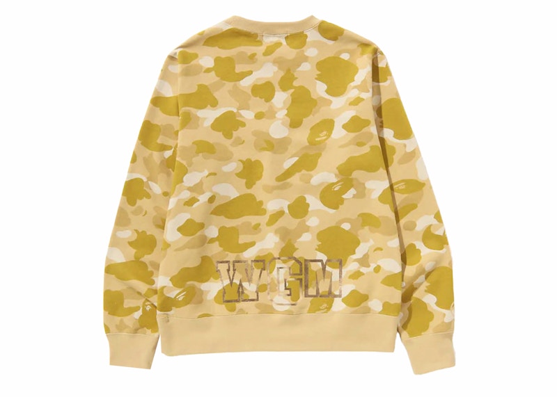 BAPE Color Camo Shark Crewneck (SS24) Yellow