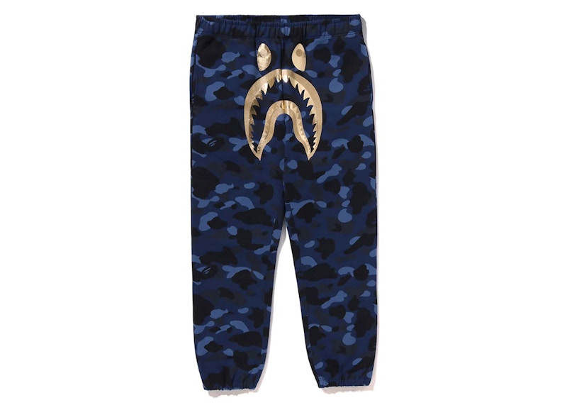 BAPE Color Camo Shark Sweatpant Navy