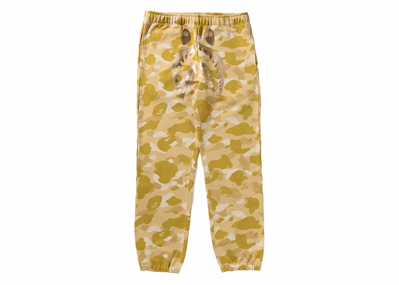 BAPE Color Camo Shark Sweatpant Yellow
