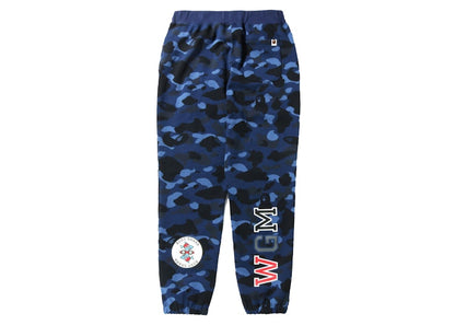 BAPE Color Camo Shark Sweatpants Navy
