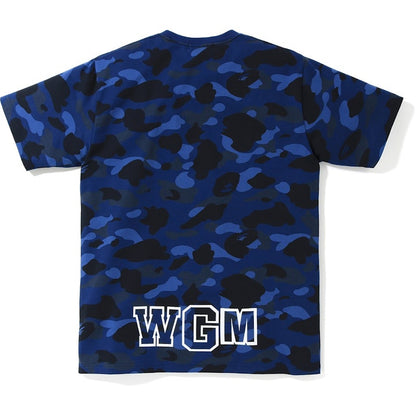 BAPE Color Camo Shark Tee Blue