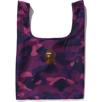 BAPE Color Camo Shopping Bag M Purple