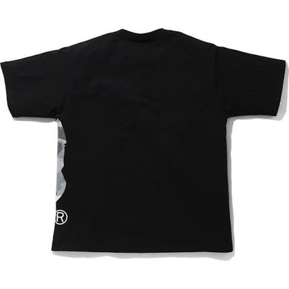 BAPE Color Camo Side Big Ape Head Relaxed Tee Black/Gray