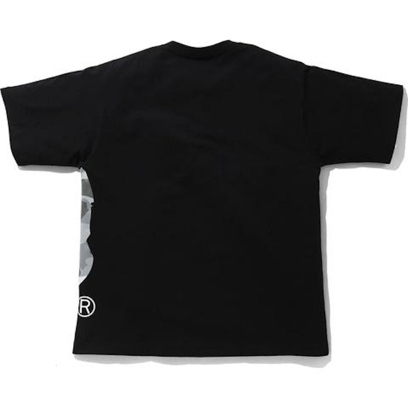 BAPE Color Camo Side Big Ape Head Relaxed Tee Black/Gray