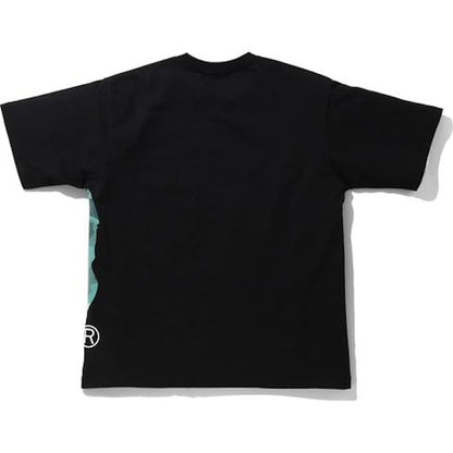 BAPE Color Camo Side Big Ape Head Relaxed Tee Black/Green