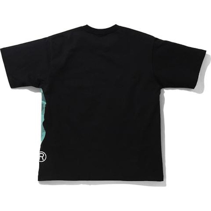 BAPE Color Camo Side Big Ape Head Relaxed Tee Black/Green