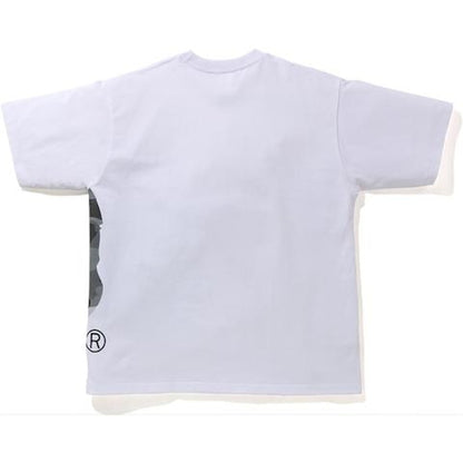 BAPE Color Camo Side Big Ape Head Relaxed Tee White/Gray