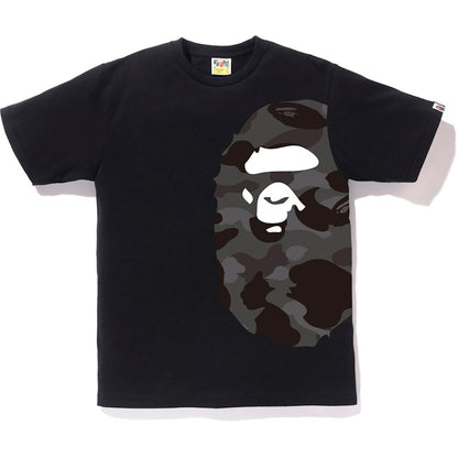 BAPE Color Camo Side Big Ape Head Tee Black/Black