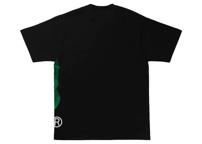 BAPE Color Camo Side Big Ape Head Tee Black/Green