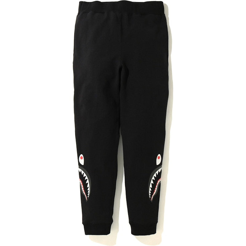 BAPE Color Camo Side Shark Slim Sweat Pants Black/Red