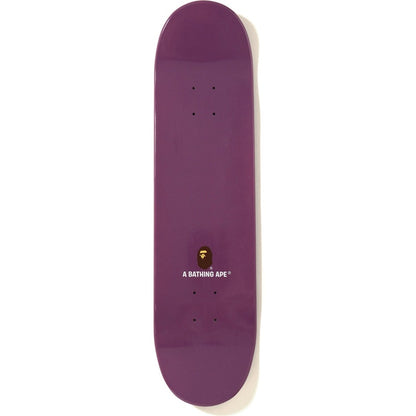 BAPE Color Camo Skateboard Purple