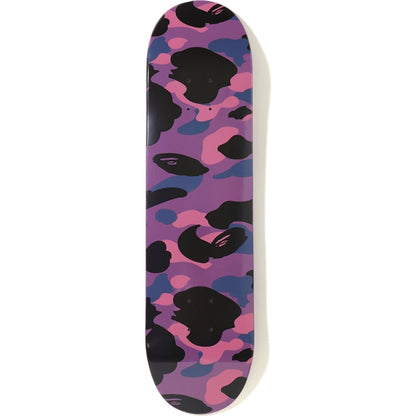 BAPE Color Camo Skateboard Purple