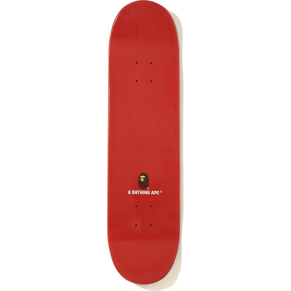 BAPE Color Camo Skateboard Red