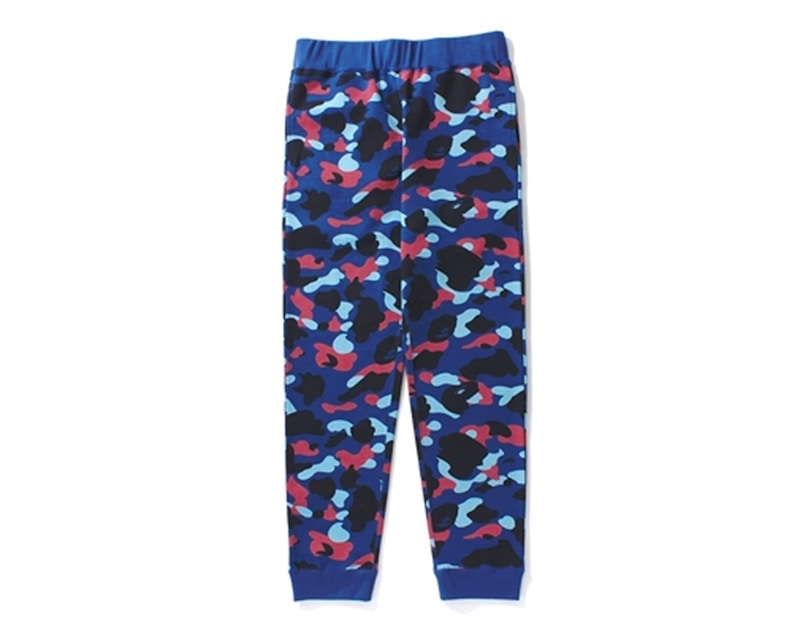 BAPE Color Camo Slim Sweatpants Multi