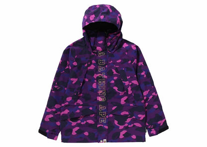 BAPE Color Camo Snowboard Jacket (SS24) Purple