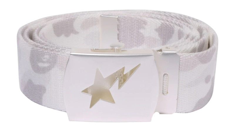 BAPE Color Camo Sta Gi Belt White