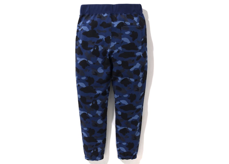 BAPE Color Camo Sweat Pants (FW22) Navy