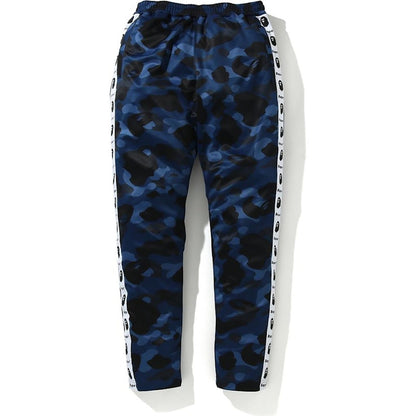 BAPE Color Camo Tape Jersey Pants Blue