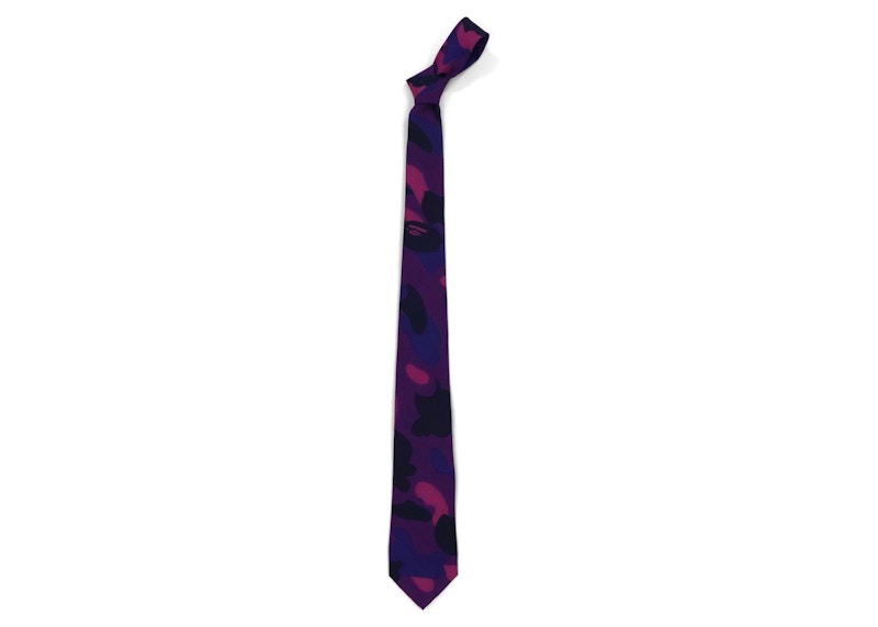 BAPE Color Camo Tie Purple