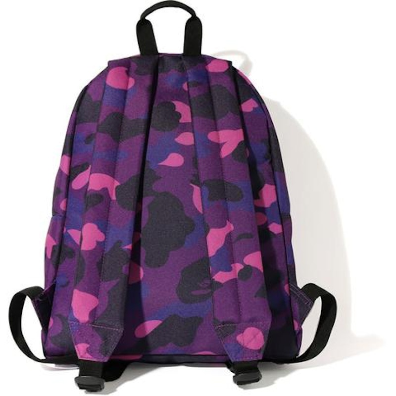BAPE Color Camo Tiger Day Pack Purple