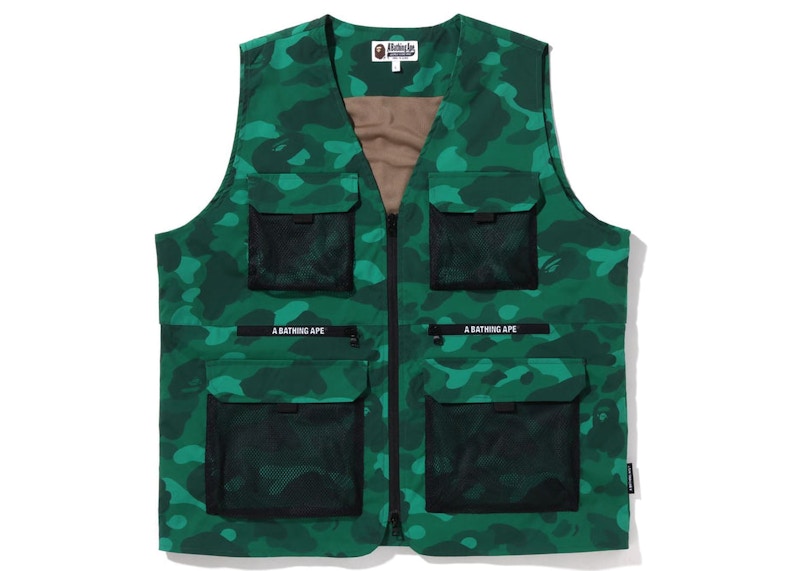 BAPE Color Camo Vest (SS22) Green