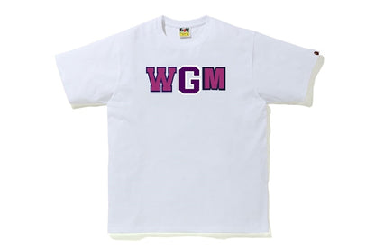 BAPE Color Camo WGM Milo Shark Tee White/Purple