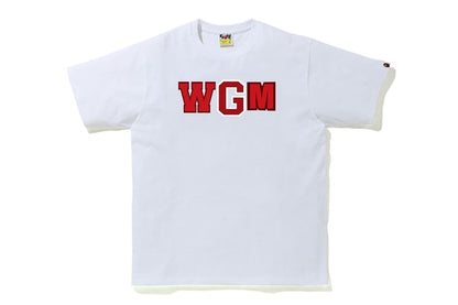 BAPE Color Camo WGM Milo Shark Tee White/Red