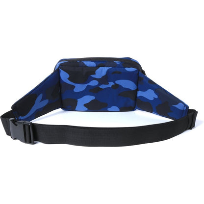 BAPE Color Camo Waist Bag Blue
