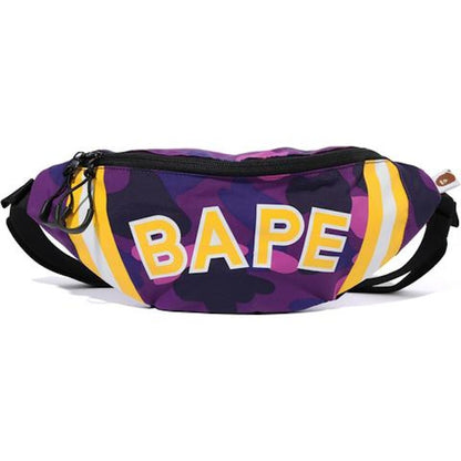 BAPE Color Camo Waist Bag (SS20) Purple