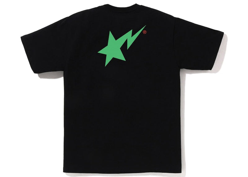 BAPE Colors Bape Sta Logo Tee (SS23) Black