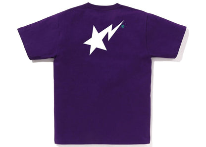 BAPE Colors Bape Sta Logo Tee (SS23) Purple
