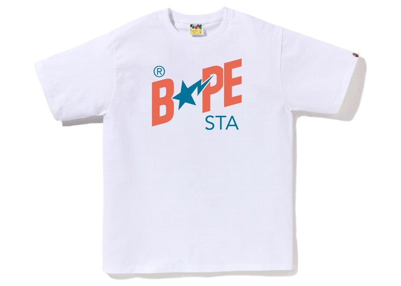 BAPE Colors Bape Sta Logo Tee (SS23) White