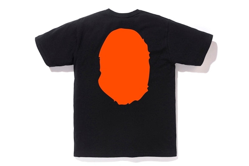 BAPE Colors Big Ape Head Tee Black/Yellow