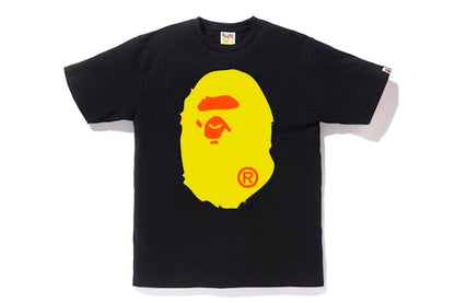 BAPE Colors Big Ape Head Tee Black/Yellow