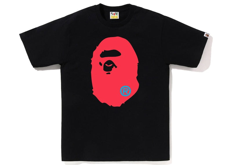 BAPE Colors Big Ape Head Tee (SS23) Black