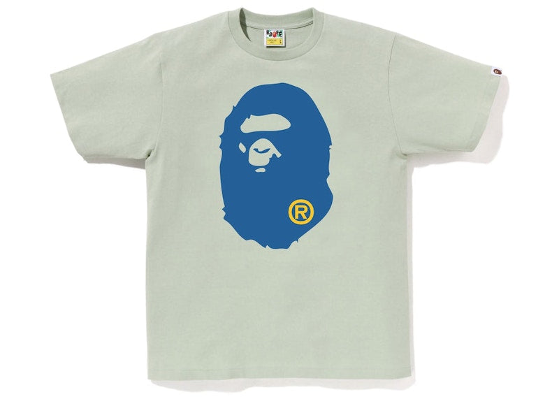 BAPE Colors Big Ape Head Tee (SS23) Green