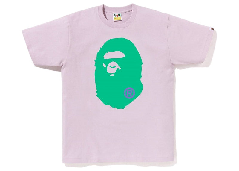 BAPE Colors Big Ape Head Tee (SS23) Purple